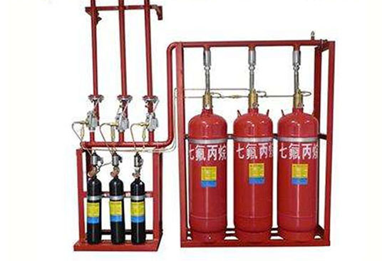七氟丙烷氣體滅火系統的安裝