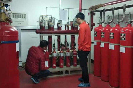 七氟丙烷氣體滅火系統(tǒng)調(diào)試維修