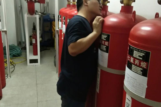 七氟丙烷氣體鋼瓶檢測