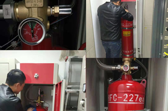 檔案庫(kù)房滅火系統(tǒng)安裝