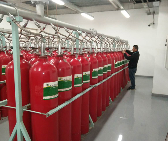 管網式七氟丙烷氣體滅火系統應該如何安裝