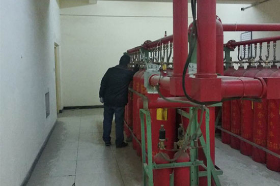 氣體滅火設備滅火系統的日常維護經驗