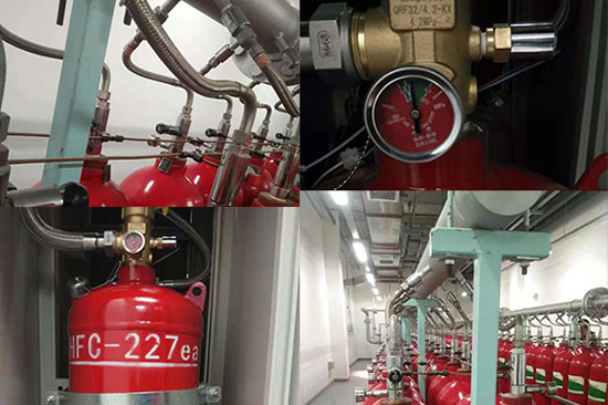 機房氣體滅火系統調試