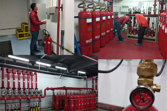 圖書(shū)館氣體滅火系統(tǒng)安裝